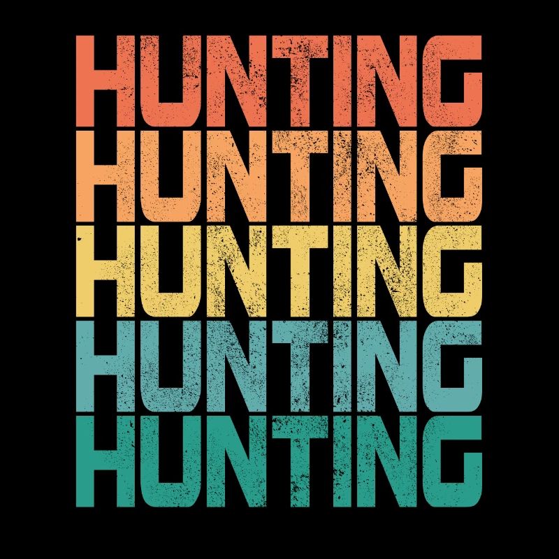 Chasse Chasse Chasseur Chasse Cerf Rétro Cadeau