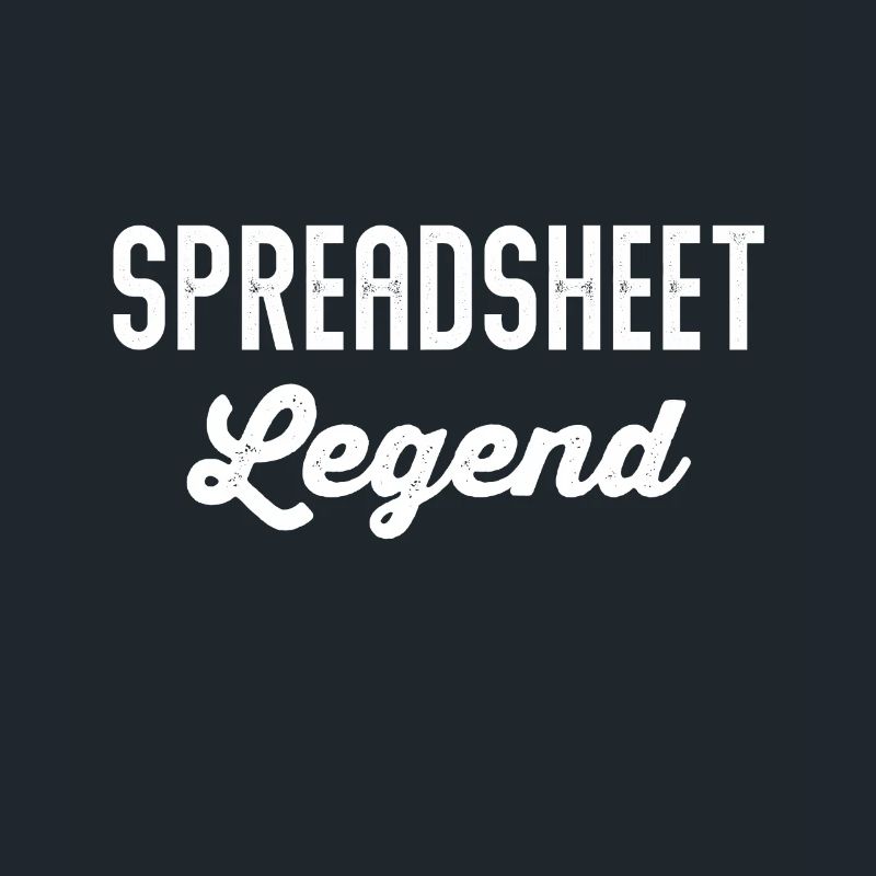 Spreadsheet Legend Table Accountant Controller