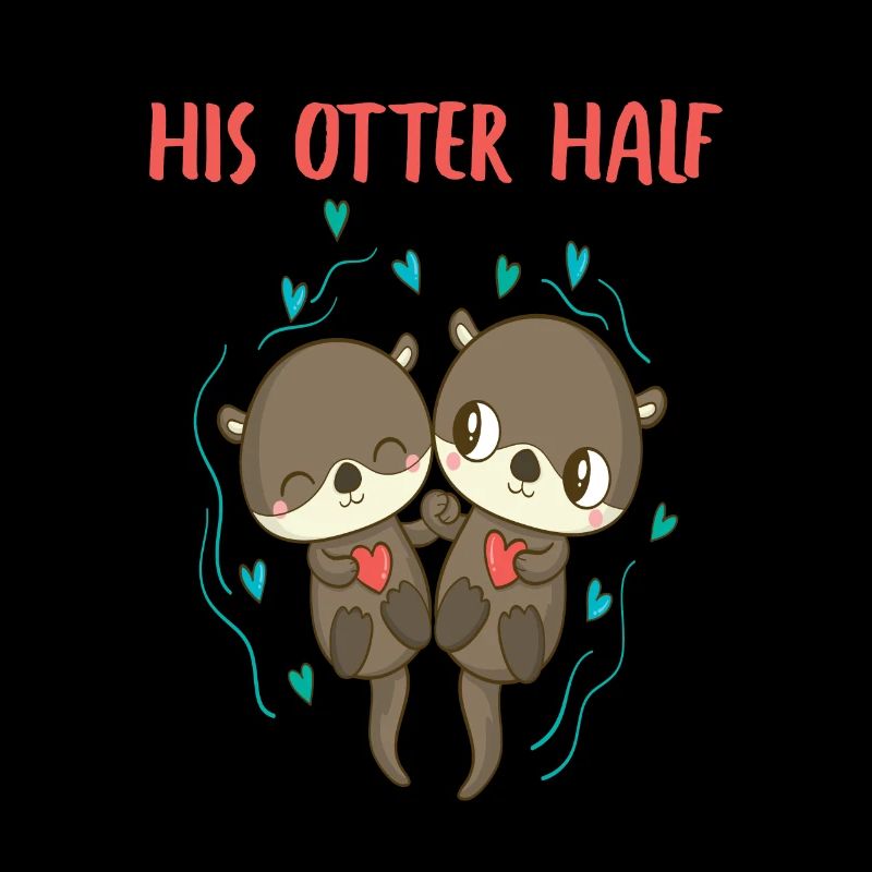 Otter His Otter a aidé la tenue partenaire de Valtinstag