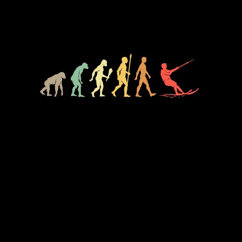 Vintage Water Ski Evolution Nautique Cadeau