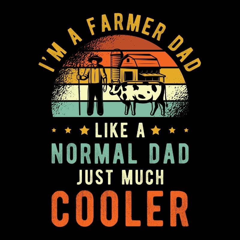 Landwirt Papa Bauer Vater Geschenk