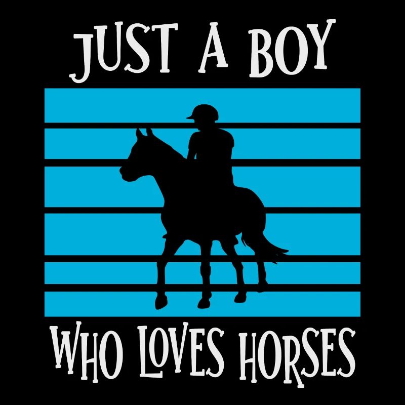 Nur Ein Junge, Der Pferde Liebt