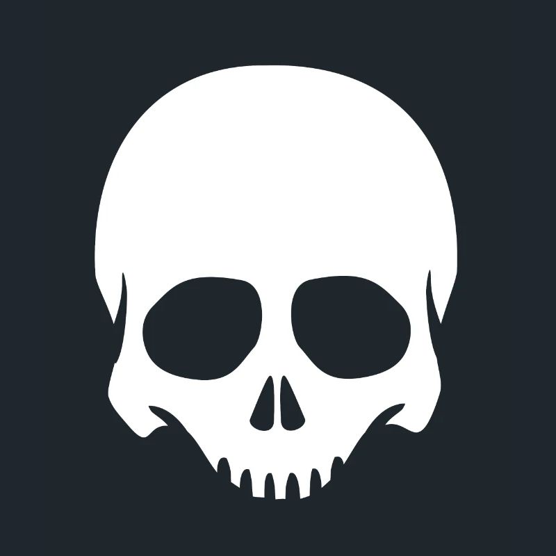 Skeleton Head Skull Skeleton