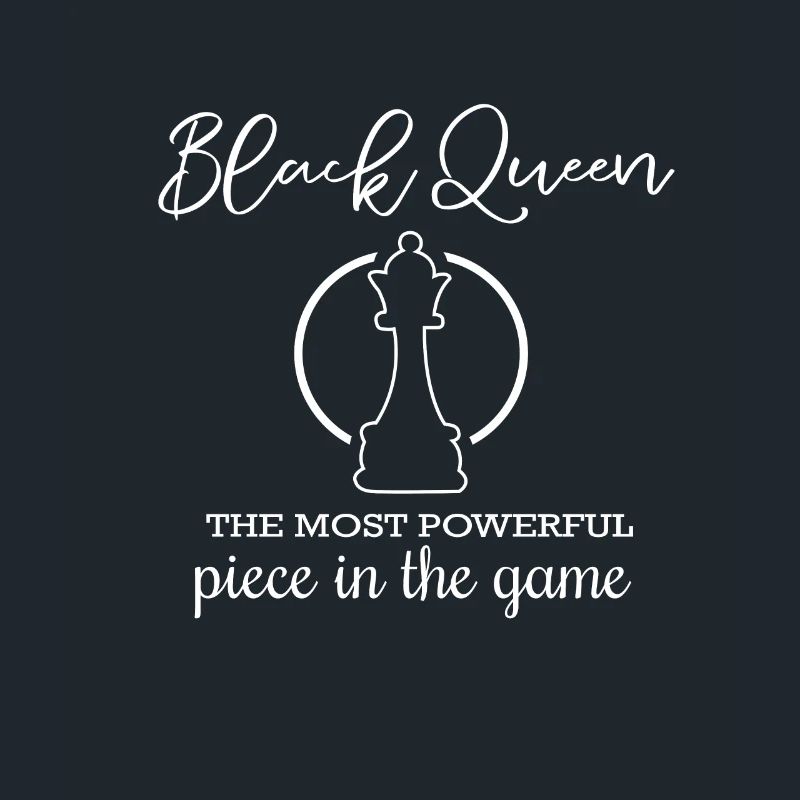 Les Rois Noirs d’échecs Powerfull