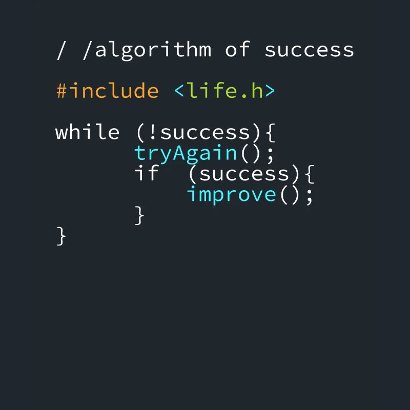 Developer Programmer Success Code Coder