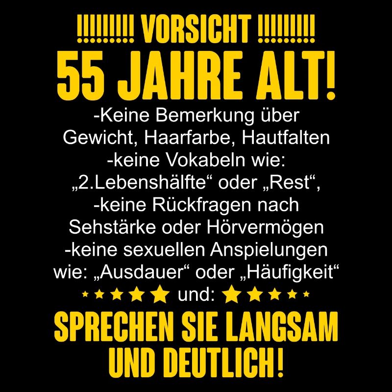55. Geburtstag