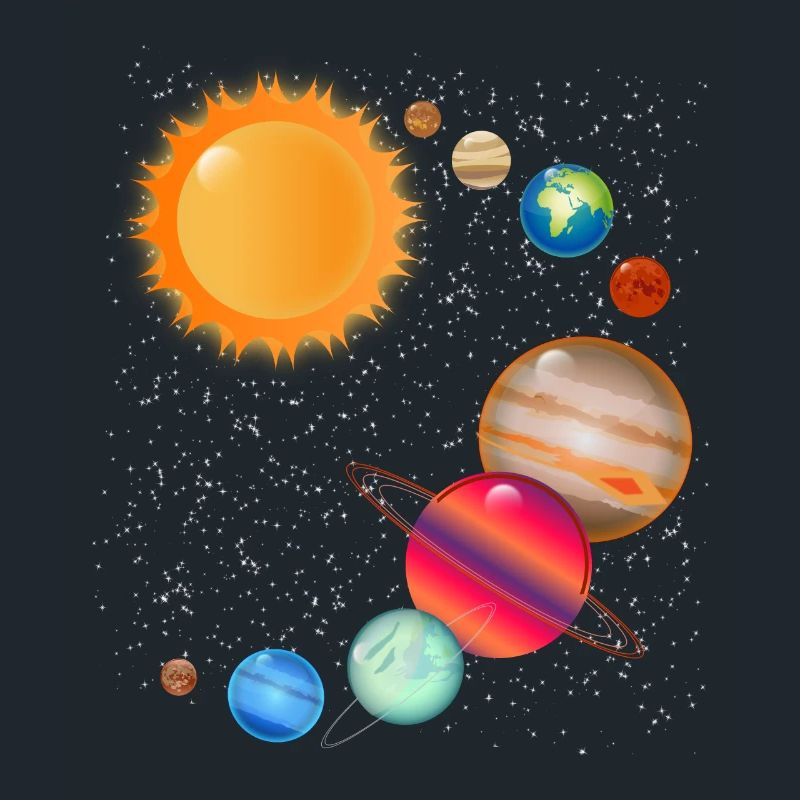 Système solaire Planète Astronaute Astrologie Espace