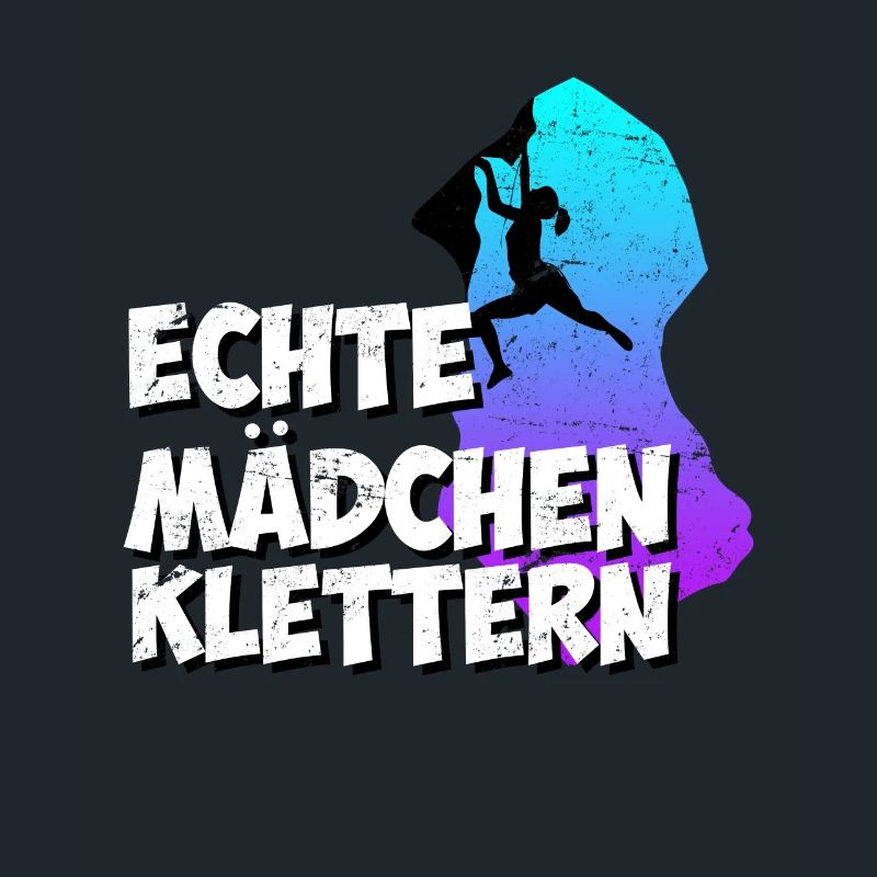 Echte Mädchen Klettern