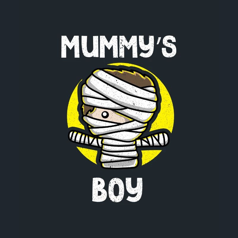 Muttersöhnchen Mamas Junge Mumie Gips