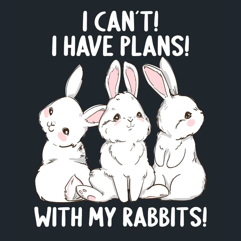 Rabbit i cant i have plans with my rabbits