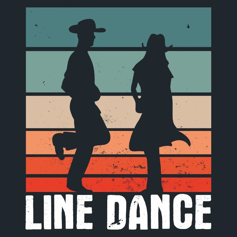 Line Dance Linedance Motif