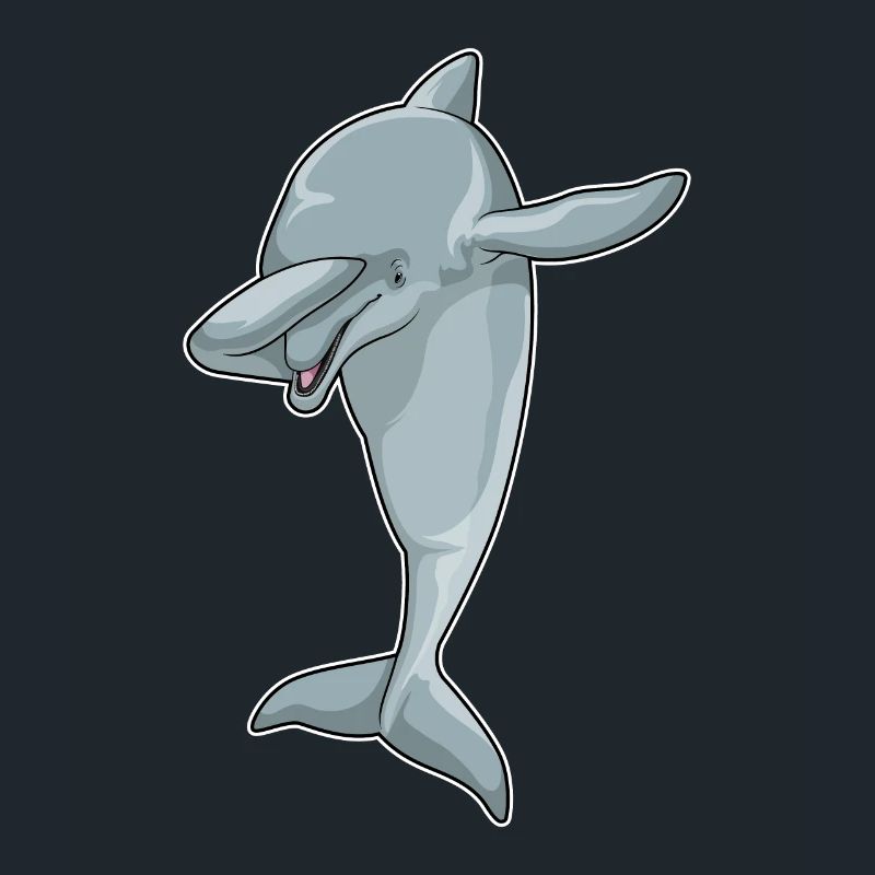 Dolphin at Hip Hop Dance Dab