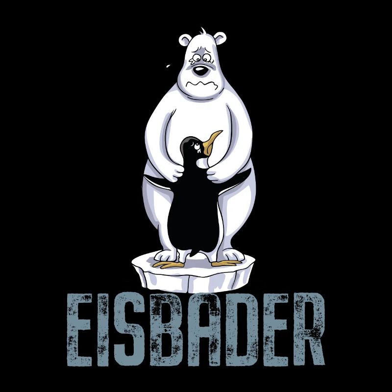 Eisbader Eisbär Pinguin Eisbaden Sauna Spa Eis