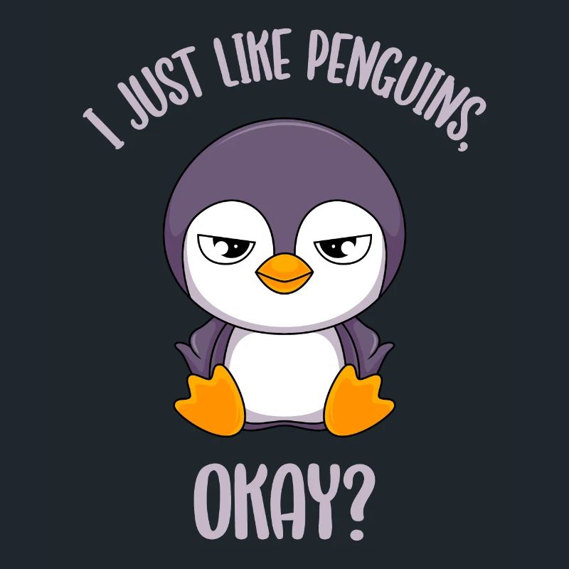 Penguin sarcasm I just like penguins grumpy