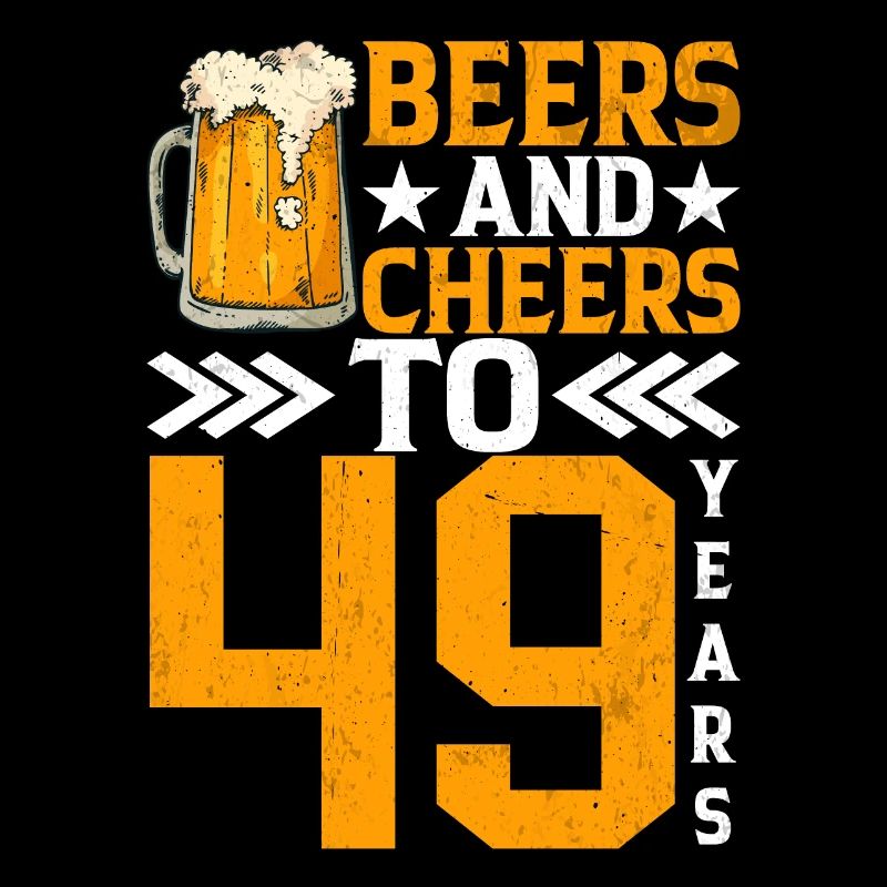 Acclamations et bière à 49 ans chope de bière mousseuse