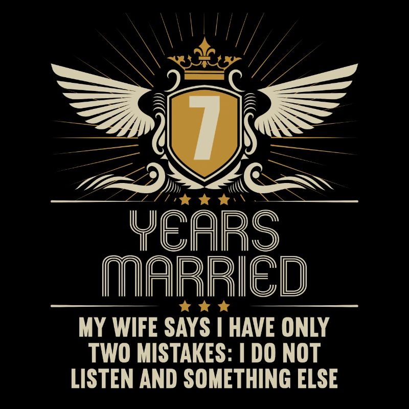 7 years married only 2 mistakes 7.Wedding day
