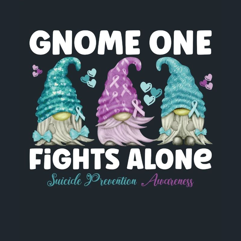 Gnome One Fights Suicide Prevention