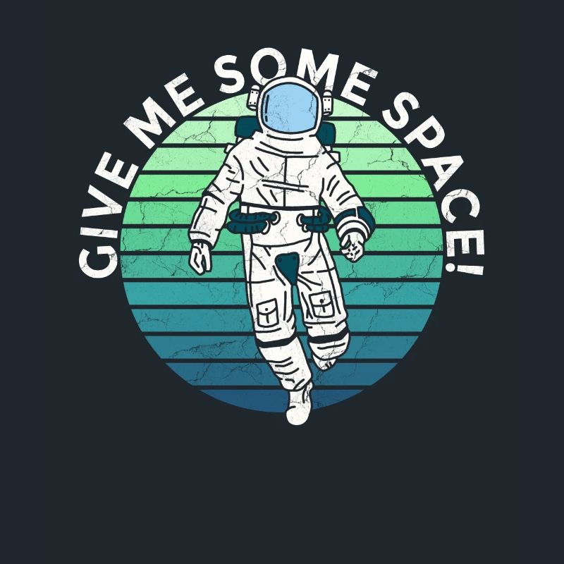 Astronaute Donnez-moi un peu d’espace