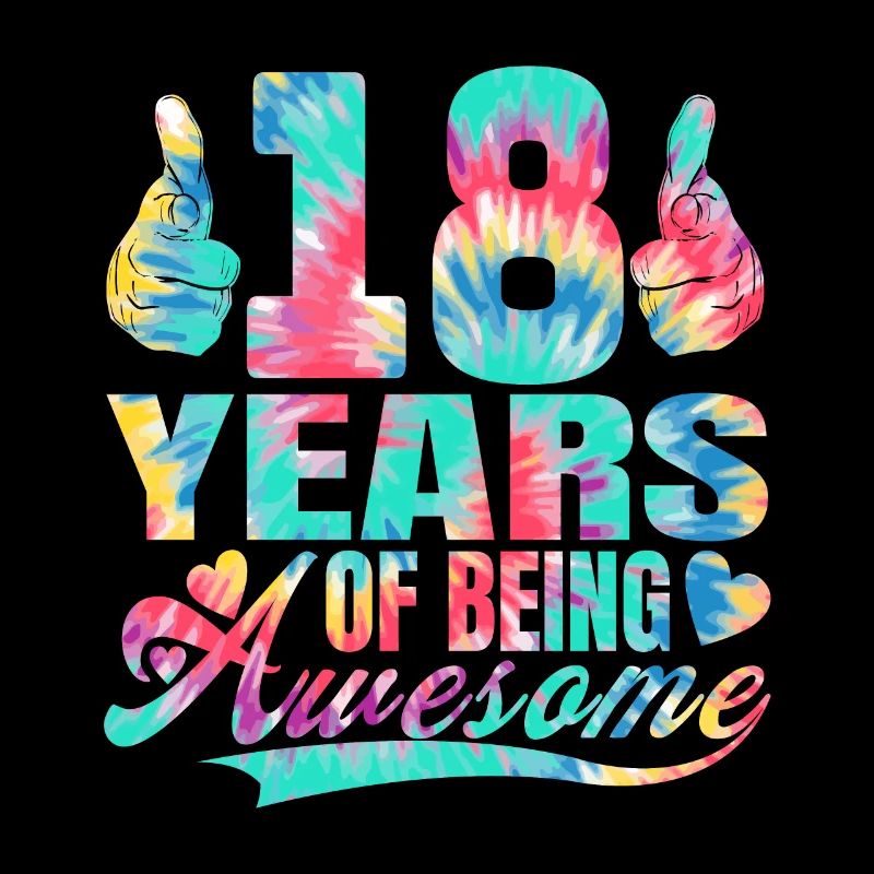 18. Geburtstag Oder Jahrestag 18 Years Of Being