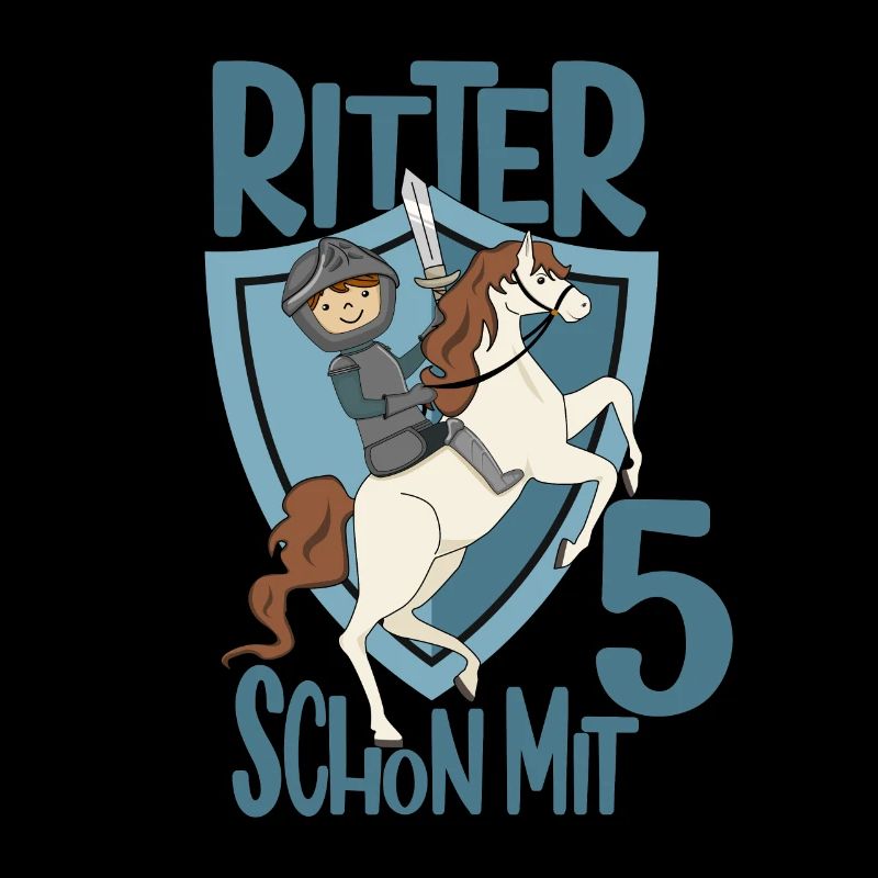 5. Geburtstag Junge Ritter Geburtstagsmotiv Idee