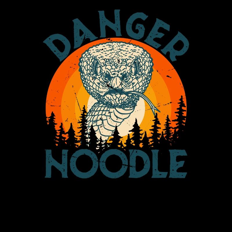 Snake Danger Noodle saying funny