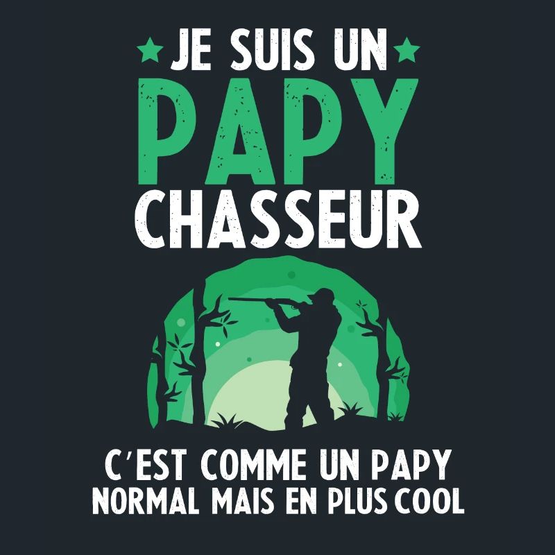 Papy chasseur comme un papy normal mais plus cool