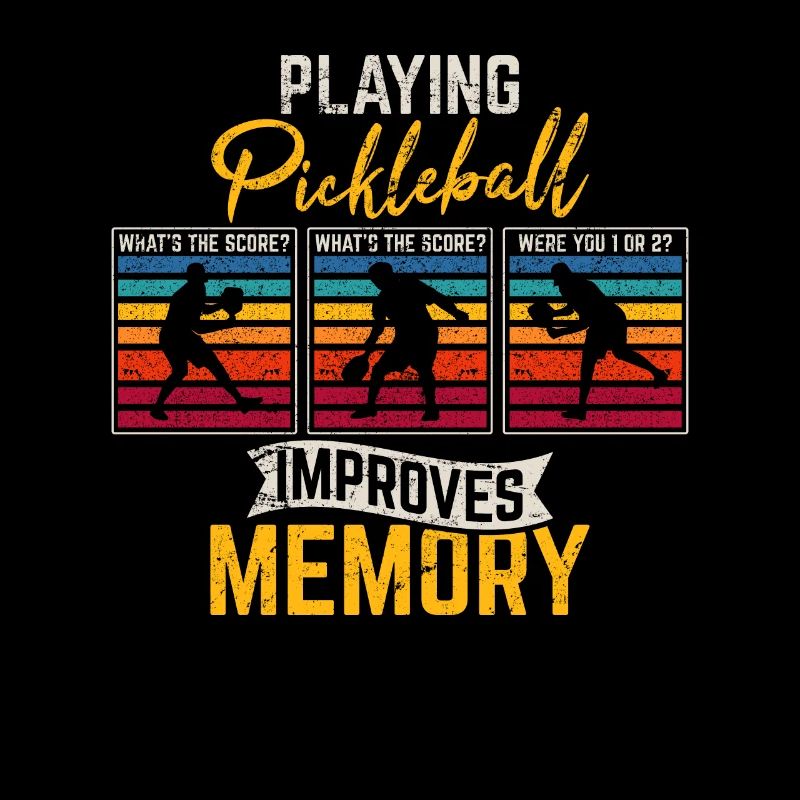 Playing Pickleball Improves Memory Funny Picklebal