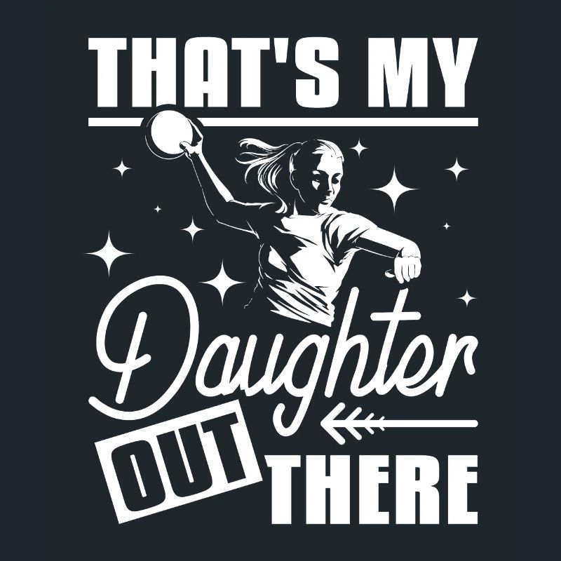 C’est mon doughter là-bas handball