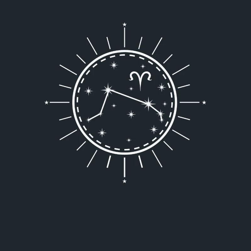 Sternzeichen Widder Aries Sternkonstellation