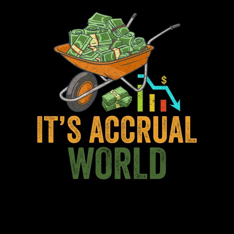 C’est drôle que le jeu de mots comptable mondial de la comptabilité d’exercice