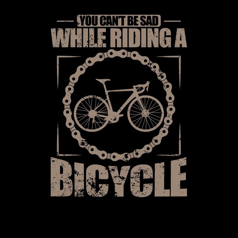 You can't be sad while Riding a Bicycle
