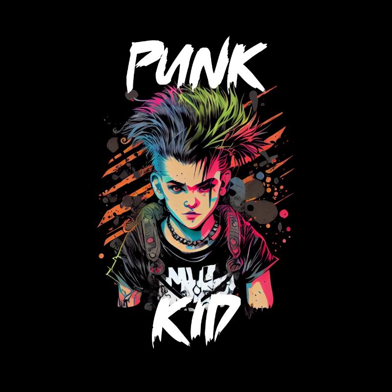 Graffiti Style - Cool Punk Child 4