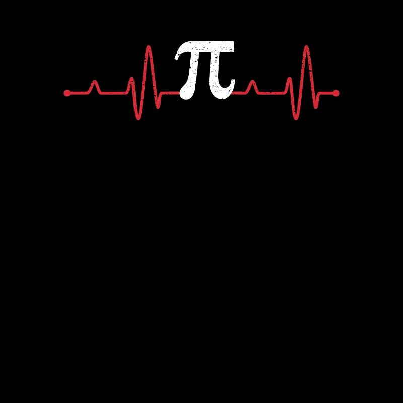 Pi Day Symbol Heartbeat Math Lover Nursing