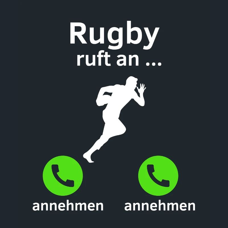 Rugby ruft an - annehmen oder annehmen?