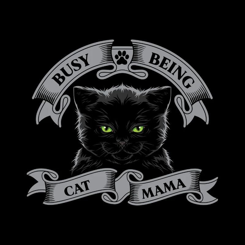 Busy being a cat mom