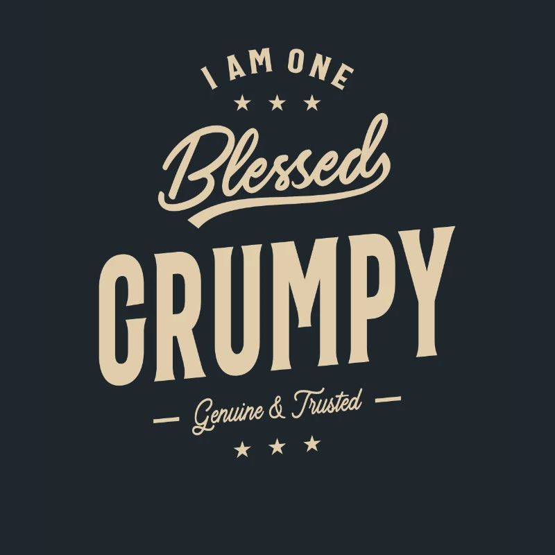 I Am One B Grumpy Funny