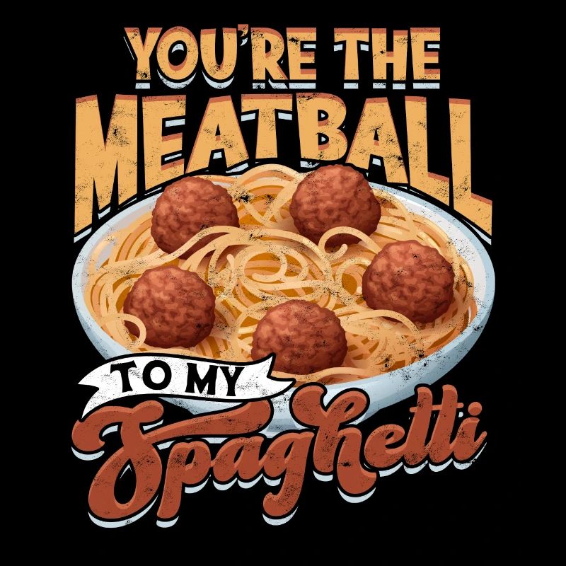 Meatballs Eat Spaghetti Gift Gift