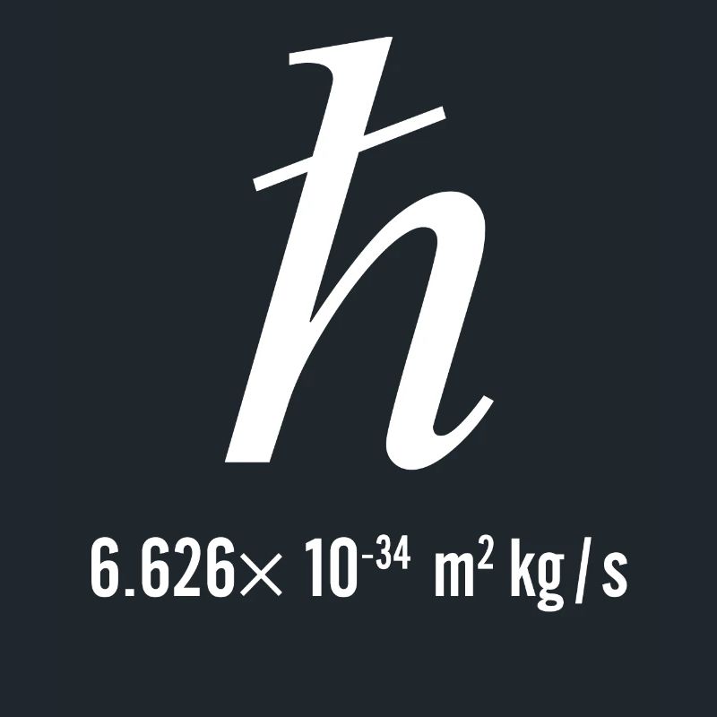 Reduced Planck's Constant Quantum Mechanics Physic