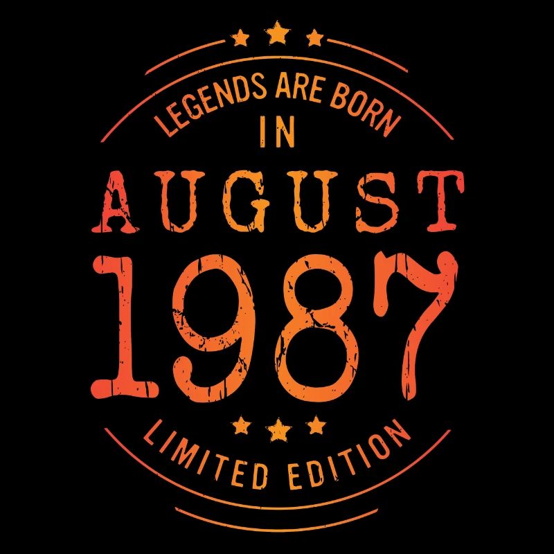 Anniversaire Août 1987 Edition Limitée Millésime