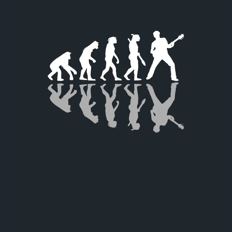 Guitariste Human Evolution Musicien Guitariste