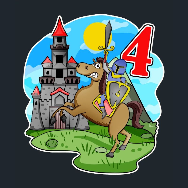 Chevalier de quatre ans - 4 ans