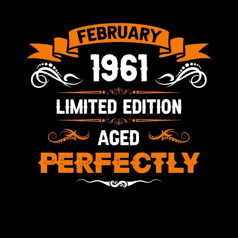 Februar 1961 Vintage Geburtstag Geschenk