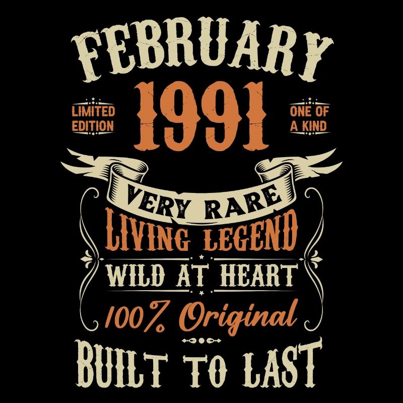 Februar 1991 Geburtstagsgeschenk