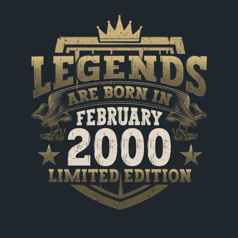 February Year 2000 23rd birthday gift man
