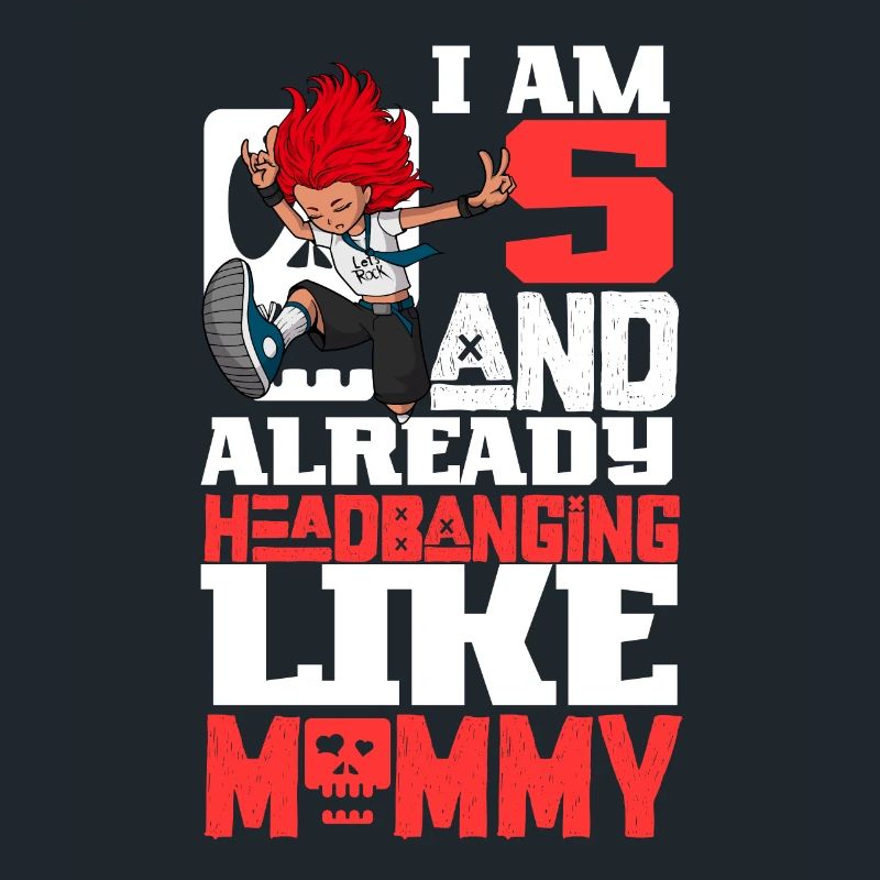 Ich bin 5 - Mädchen Rocker