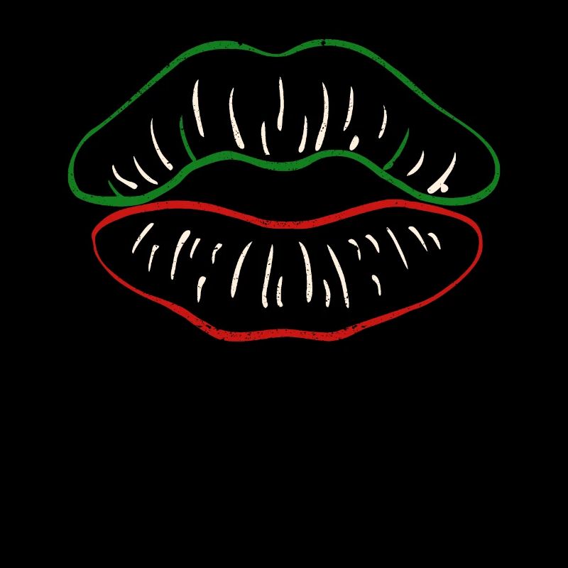 Les lèvres du drapeau mexicain embrassent Cinco De Mayo