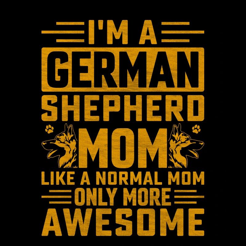 Ich bin Mutter eines Deutschen Schäferhundes