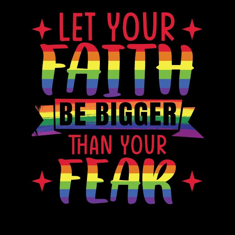Lass den Glauben größer sein als deine Angst