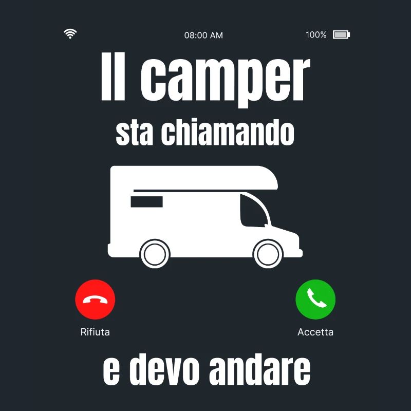 Der Camper ruft