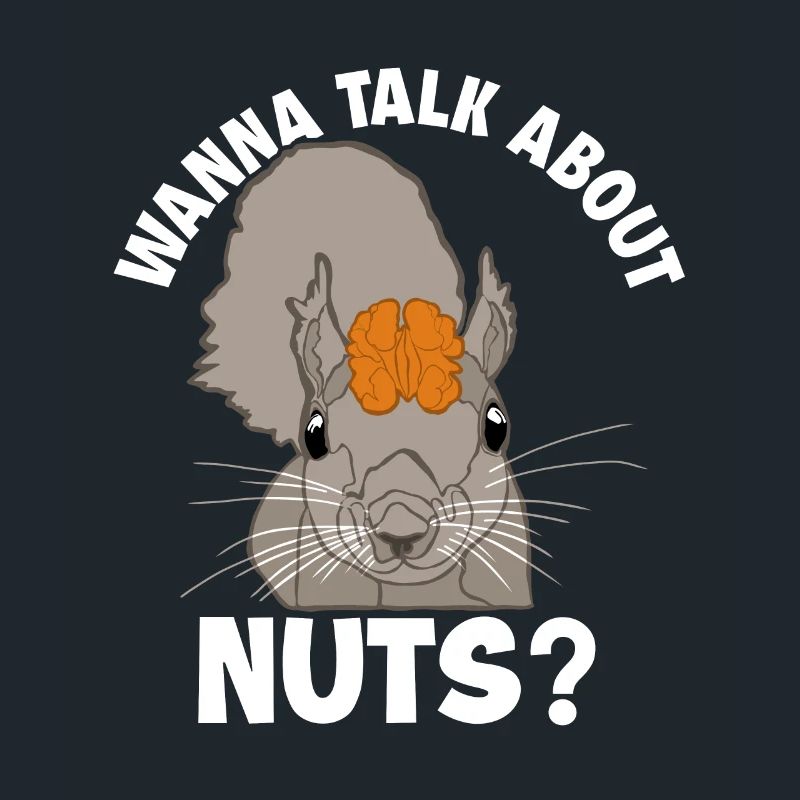 Wanna Talk About Nuts Squirrel Fox Squirrel